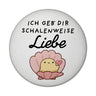 Jelly & Friends Muschel Magnet rund mit Spruch Ich geb‘ dir schalenweise Liebe
