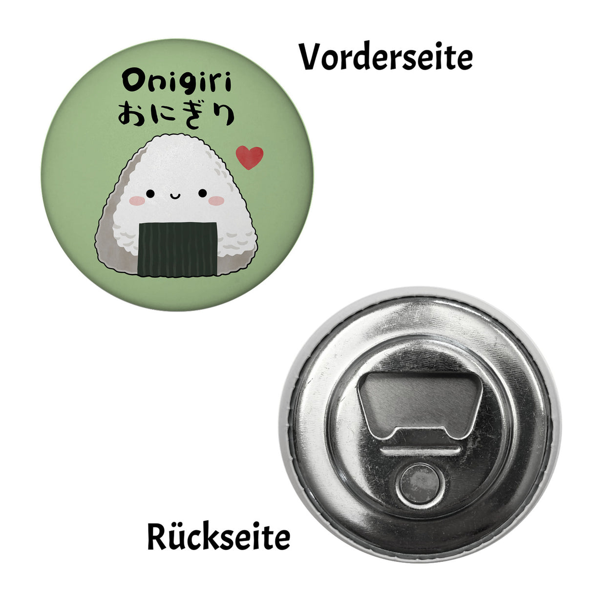 Onigiri Sushi Magnet rund
