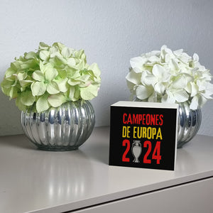 Spanien Europameister 2024 Spardose mit Spruch Campeones de Europa 2024