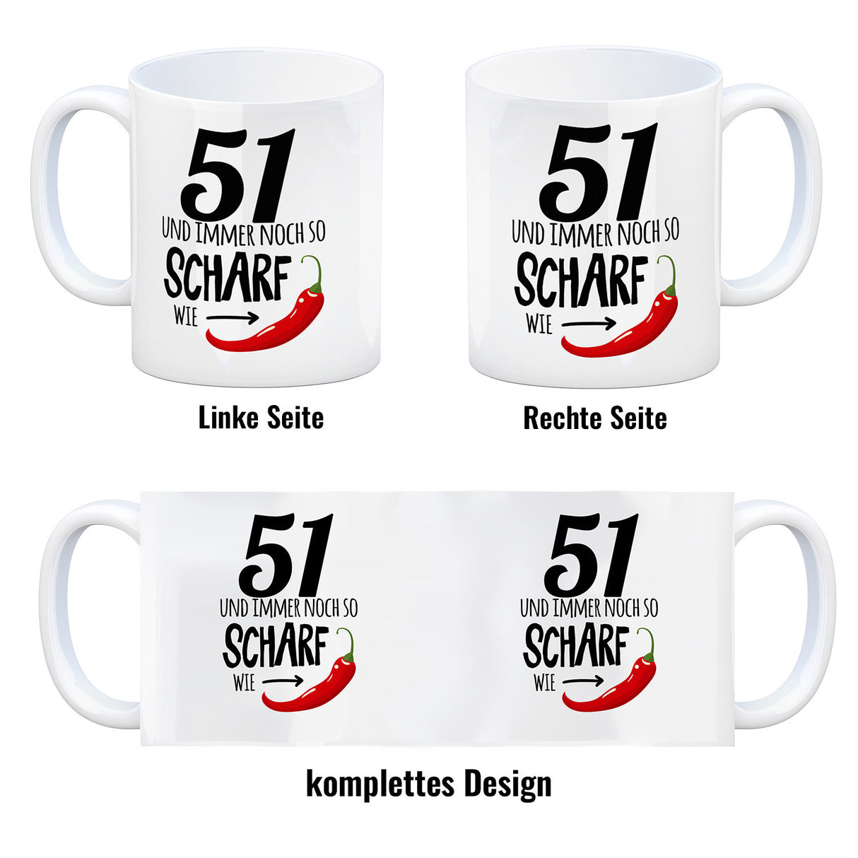 51 und immer noch so scharf wie Chili