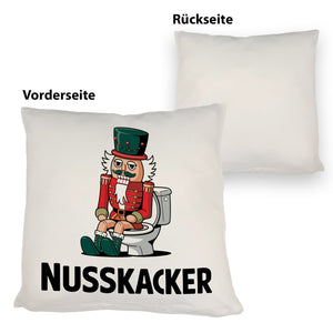 Nussknacker auf Toilette Kissen - Nusskacker
