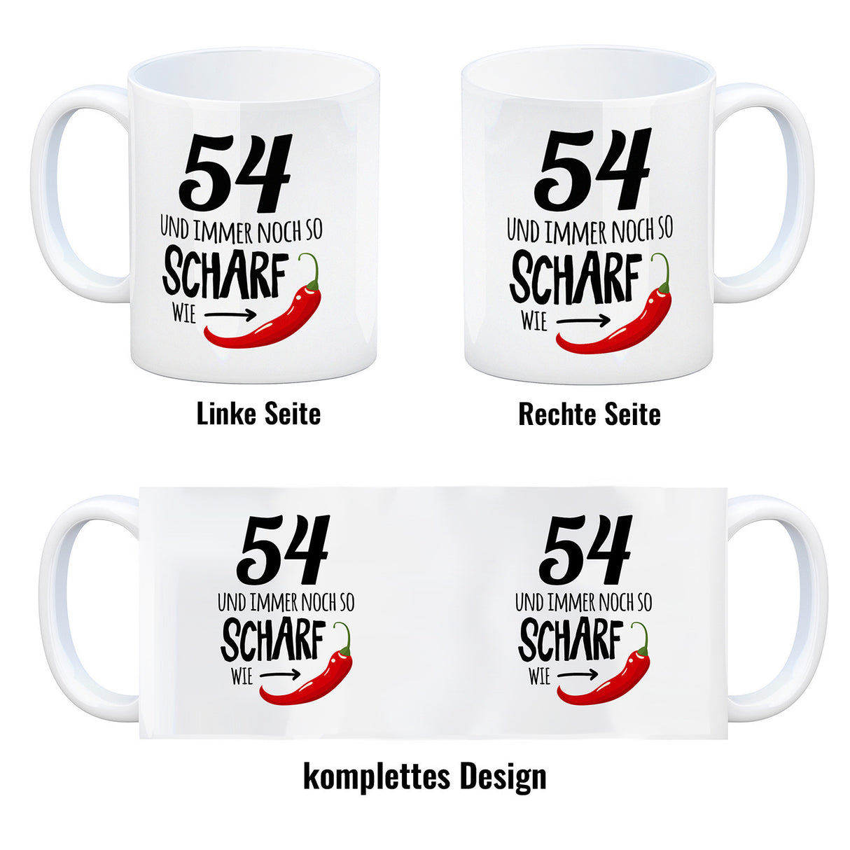 54 und immer noch so scharf wie Chili