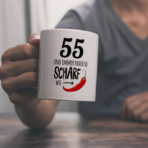 55 und immer noch so scharf wie Chili