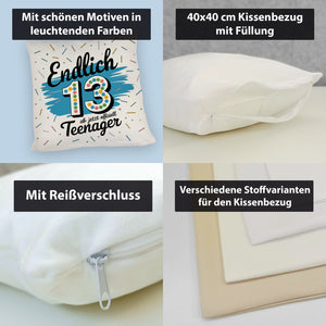 Endlich 13 Kissen für Teenager