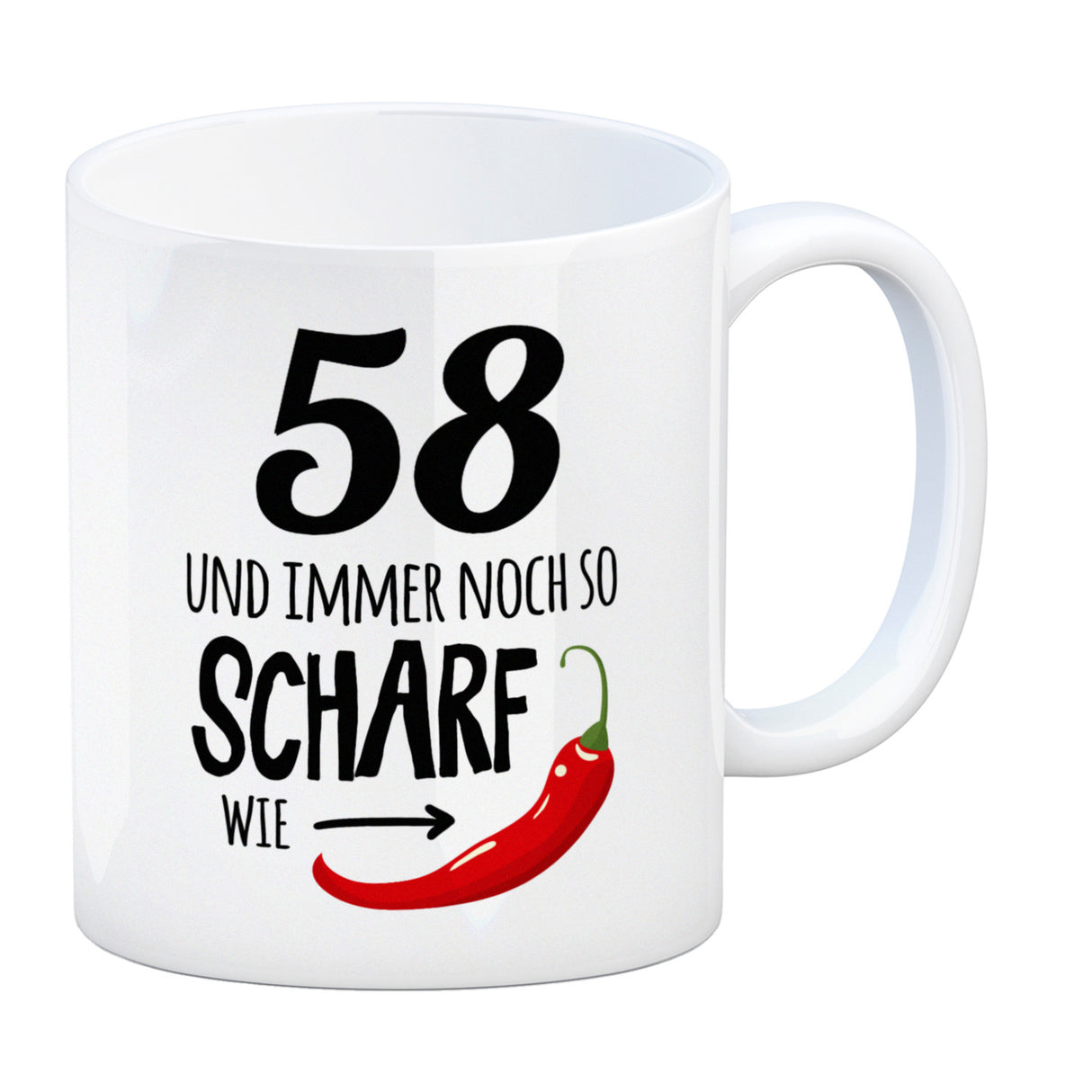 58 und immer noch so scharf wie Chili