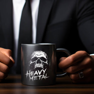 Heavy Metal Totenkopf Tasse