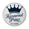 KARNEVAL PRINZ Magnet mit blauer Krone