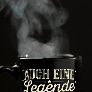 Ruhestand Rentenlegende mit Sternen Tasse