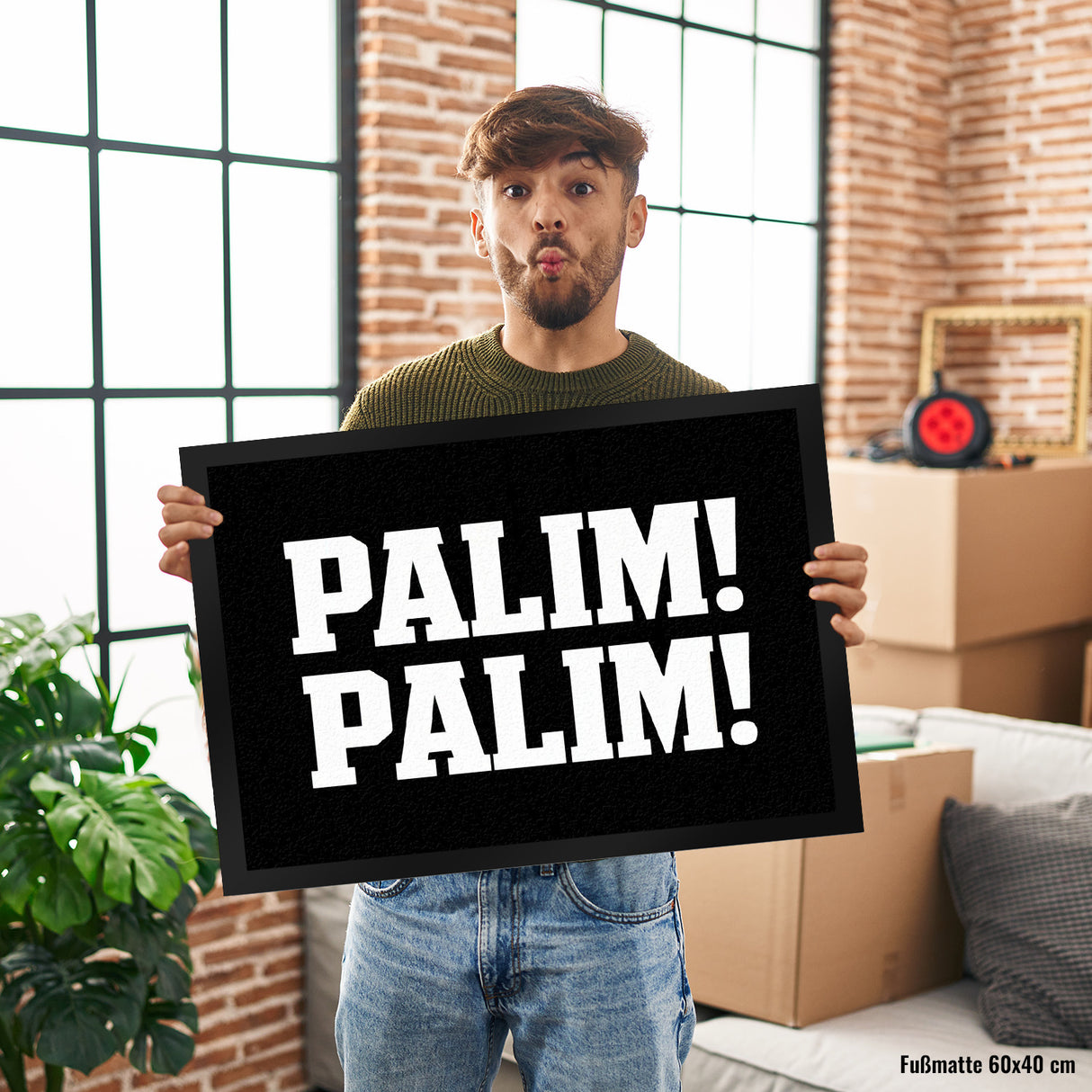 PALIM! PALIM! Fußmatte in 35x50 cm für den Eingangsbereich