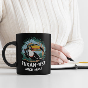 Tukan-nst mich mal Tasse mit Tukan im Dschungel