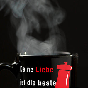 Liebe ist Würze des Lebens Tasse