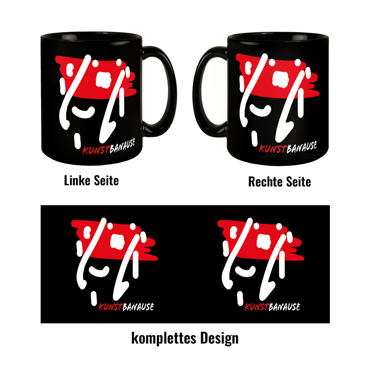 Kunstbanause Tasse