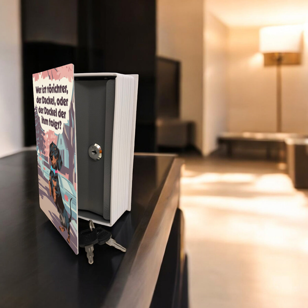 Dachshundliebe Booksafe