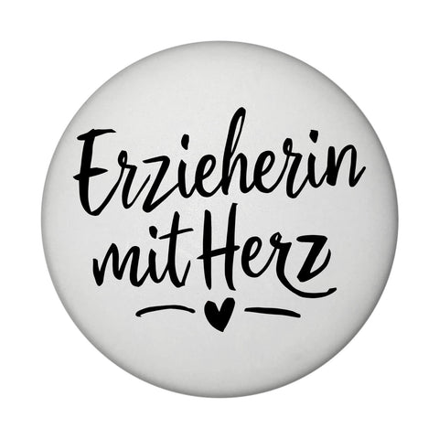 Erzieherin mit Herz Magnet für Pädagogen