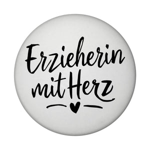 Erzieherin mit Herz Magnet für Pädagogen