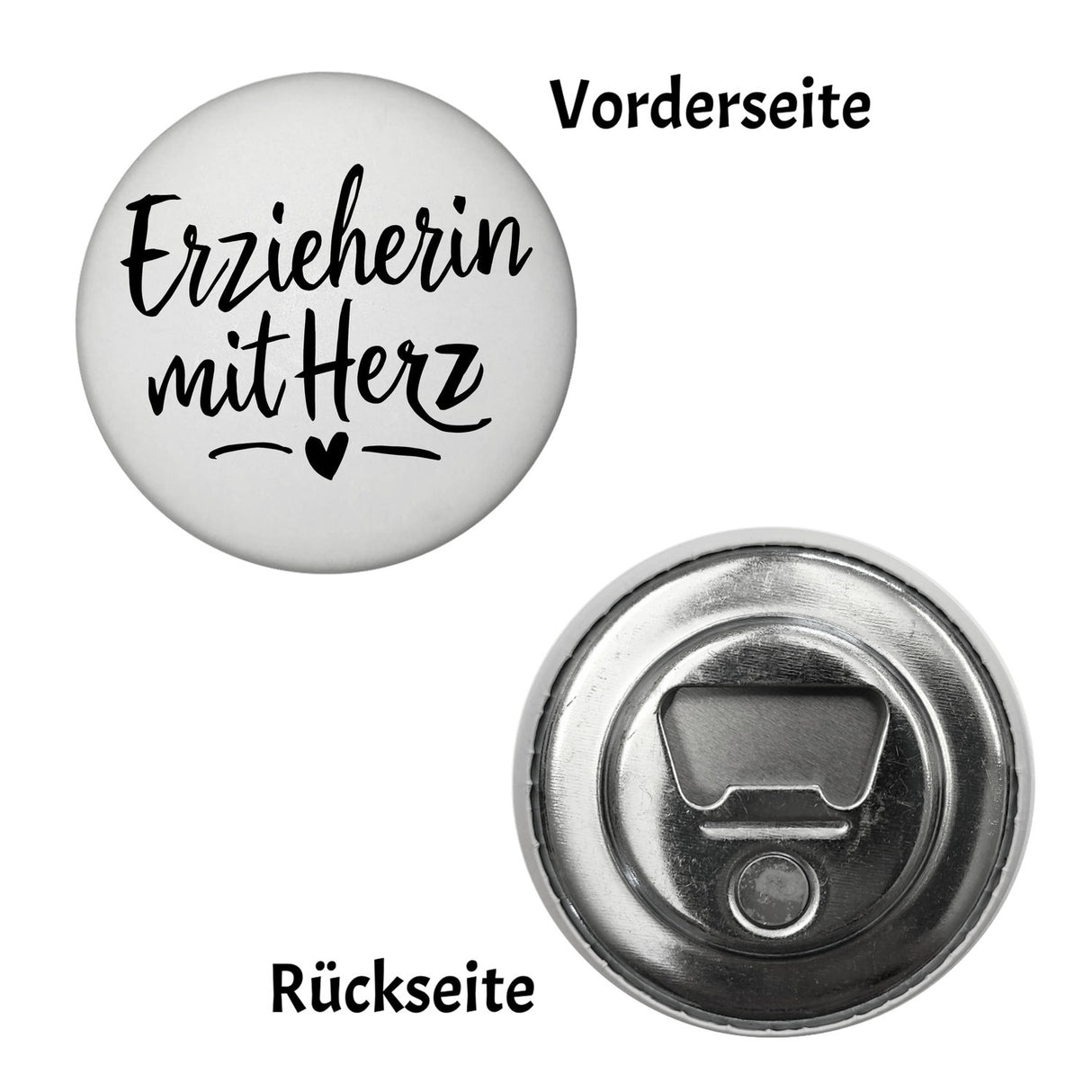 Erzieherin mit Herz Magnet für Pädagogen