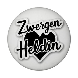 Zwergen Heldin mit Herz Magnet für Erzieherinnen