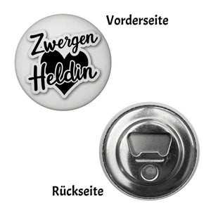 Zwergen Heldin mit Herz Magnet für Erzieherinnen
