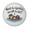 Weisst du eigentlich, wie toll du bist? Magnet mit Otter