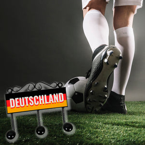 Deutschland Kleiderhaken Leiste mit 3 Haken mit deutscher Flagge
