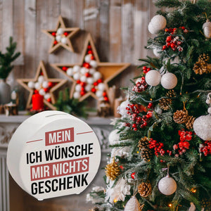Mein ICH WÜNSCHE MIR NICHTS Spardose