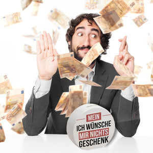 Mein ICH WÜNSCHE MIR NICHTS Spardose