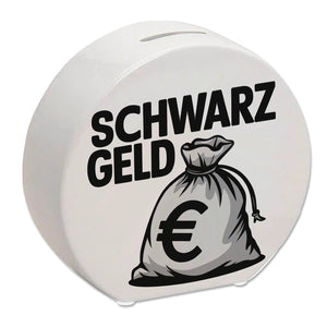 Euro-Sack SCHWARZ GELD Spardose