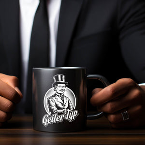 Geiler Typ Tasse mit Gentleman