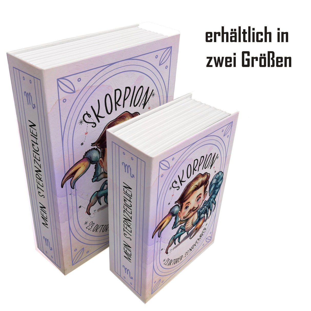 Mein Sternzeichen Booksafe - Skorpion