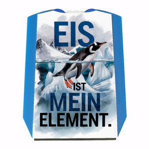 Eis ist mein Element Parkscheibe Pinguin im Eis