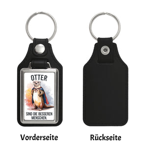 Superhelden Otter Bessere Menschen Schlüsselanhänger