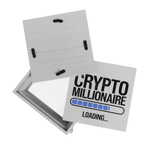 Crypto Millionaire Spardose mit Ladebalken Design