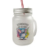 Tanzender Elefant - Elefantastisch gut gelaunt Trinkglas mit Bambusdeckel