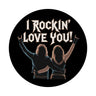 Rocker I rockin' love you Magnet für Rock-Fans