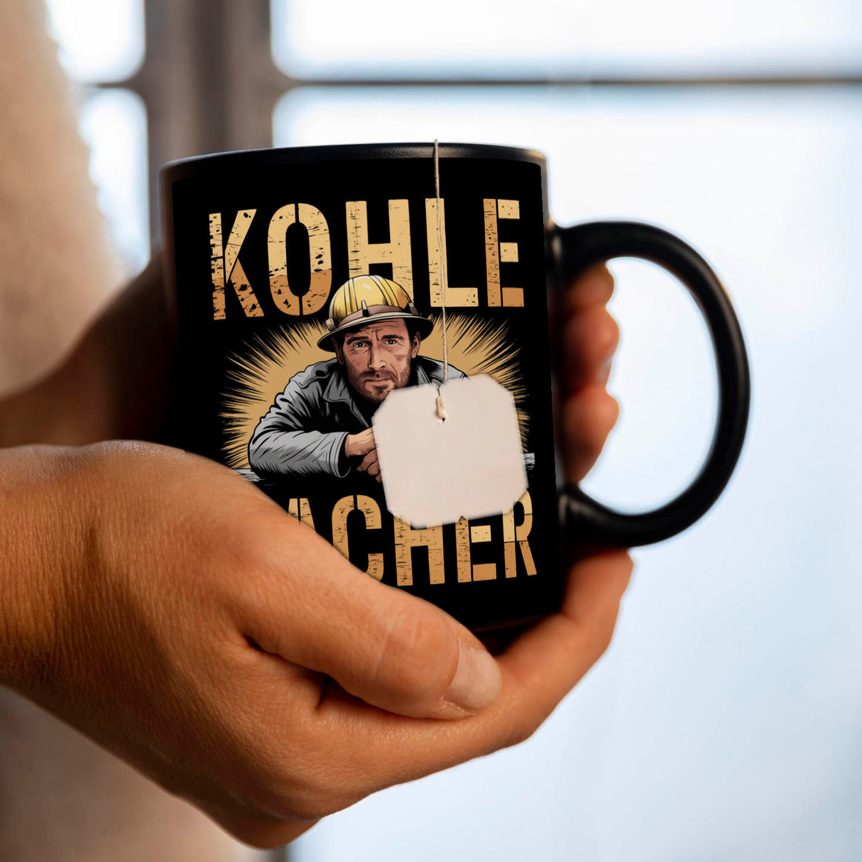 Kohlearbeiter - Kohlemacher Tasse für Nostalgie-Fans