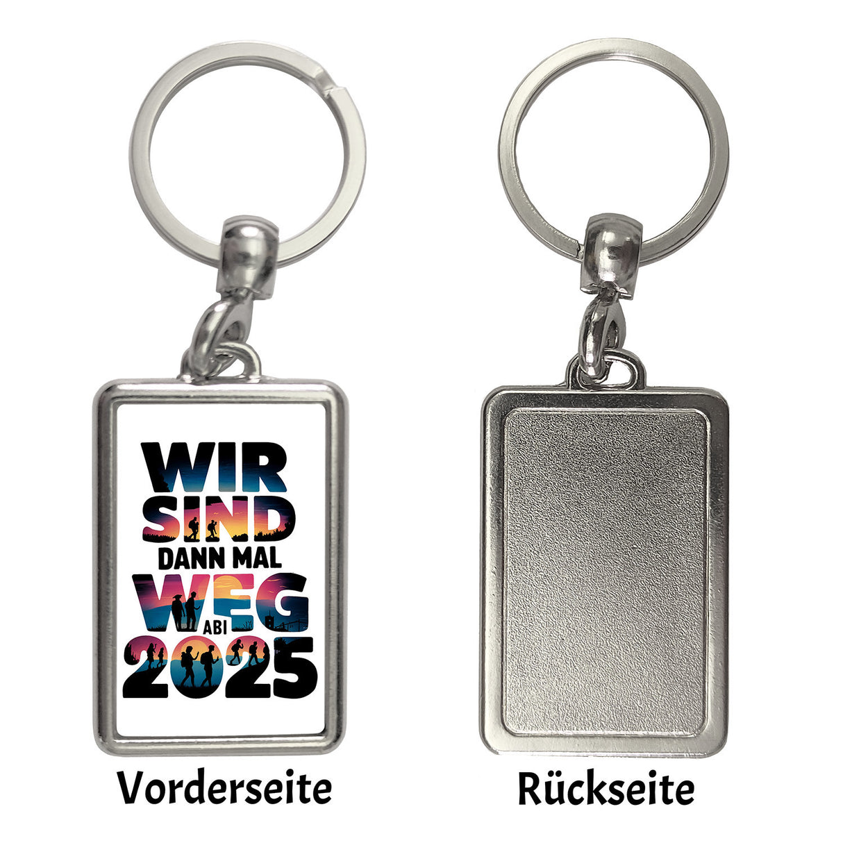 Wir sind dann mal weg Schlüsselanhänger ABI 2025