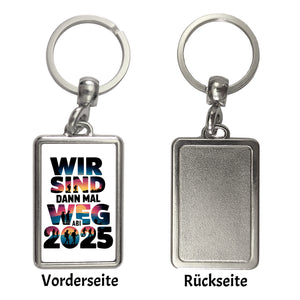 Wir sind dann mal weg Schlüsselanhänger ABI 2025