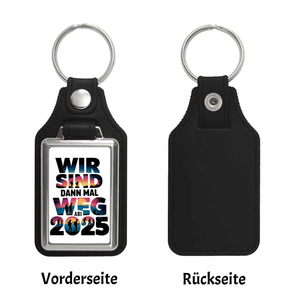 Wir sind dann mal weg Schlüsselanhänger ABI 2025