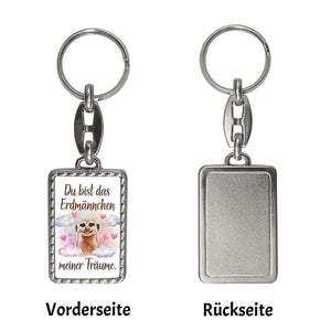 Erdmännchen meiner Träume Schlüsselanhänger