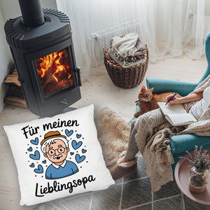 Für meinen Lieblingsopa Kissen