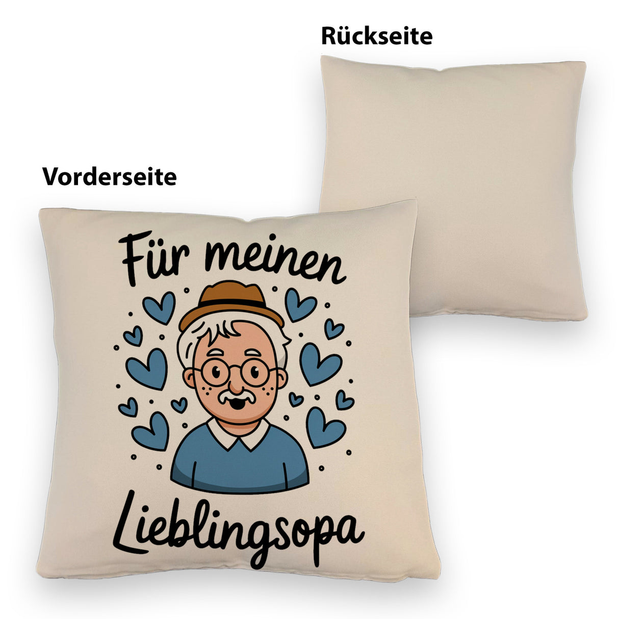 Für meinen Lieblingsopa Kissen