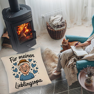 Für meinen Lieblingsopa Kissen