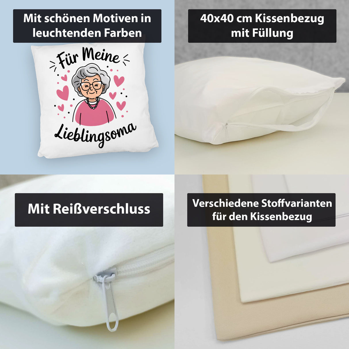 Für meine Lieblingsoma Kissen