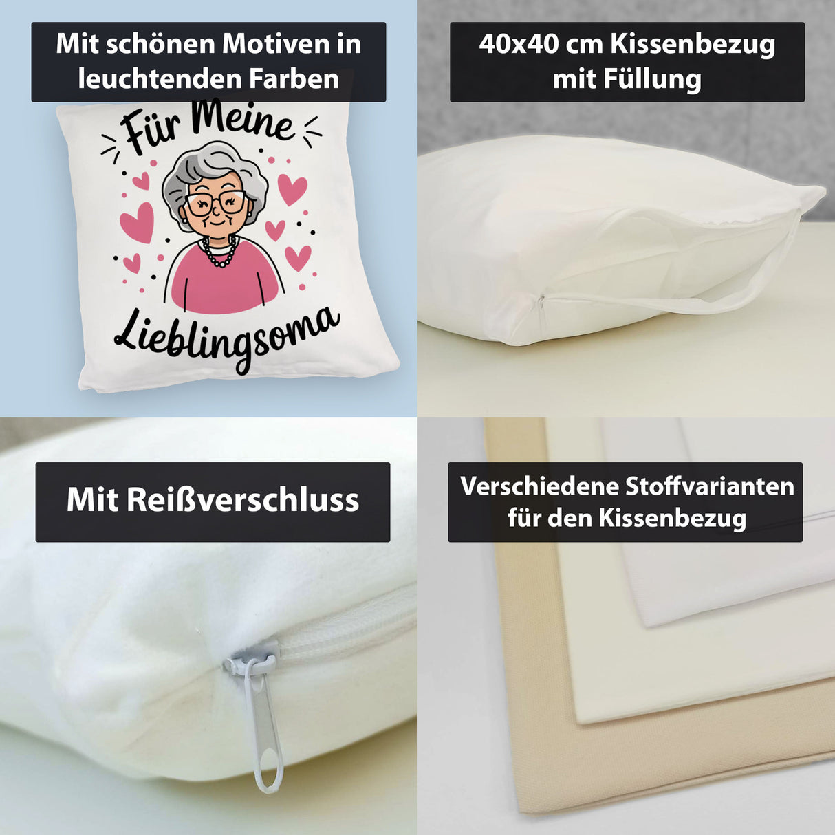 Für meine Lieblingsoma Kissen