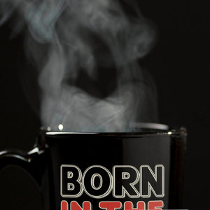 BORN in the DDR Retro Tasse Ostdeutsche Identität