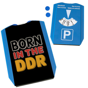 BORN in the DDR Retro Parkscheibe Ostdeutsche Identität