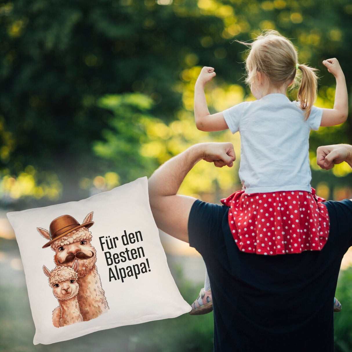 Für den besten ALPAPA! Kissen - Alpaka Papa