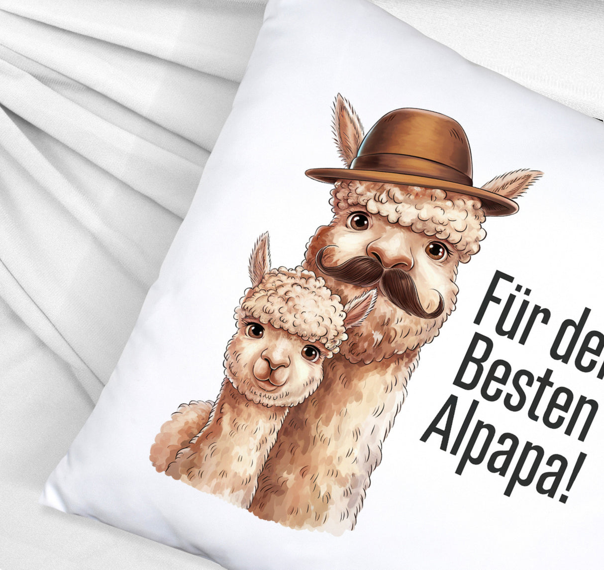 Für den besten ALPAPA! Kissen - Alpaka Papa