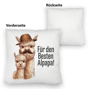 Für den besten ALPAPA! Kissen - Alpaka Papa