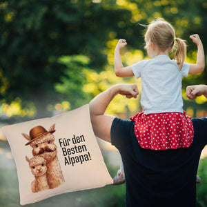 Für den besten ALPAPA! Kissen - Alpaka Papa